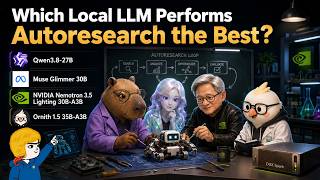 Which Local LLM Performs Autoresearch the Best? (Ornith, Qwen, Nemotron, Muse Glimmer)