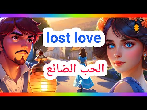 أفضل طريقة لتحسين لغتك الانجليزية:  قراءة واستماع قصص مترجمة قصة "الحب الضائع" لهجة امريكية