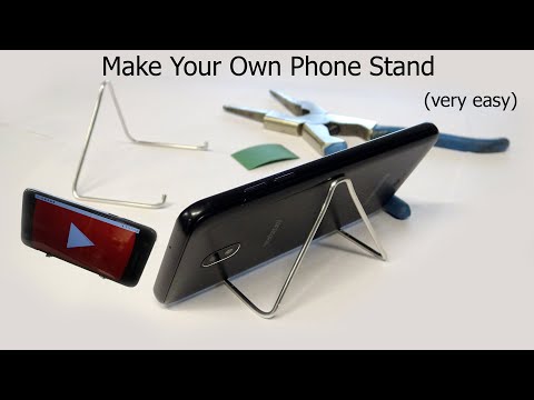How to make a cell phone stand