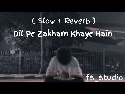 Dil Pe Zakhamn Khaye Hain OST | Slow + Reverb | Singer: Nabeel Shaukat - FS_STUDIO
