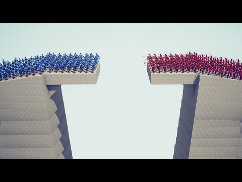 50v50 RAPID RANGED WARS - Totally Accurate Battle Simulator TABS