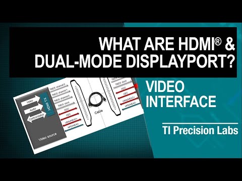 TI Precision Labs - Video Interface: What are HDMI & Dual-Mode DisplayPort?