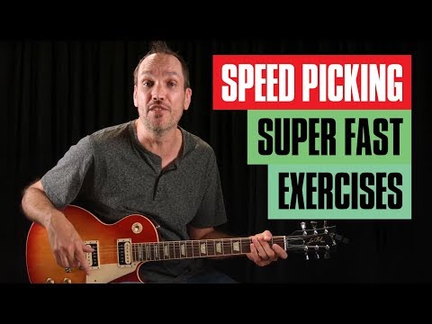 Intense Speed Picking Exercises for Guitar | Guitar Tricks