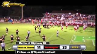 Prairie Grove (27) vs Farmington (34) 2014