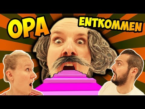 OPA ENTKOMMEN - Kathi & Kaan in VERRÜCKTER OPA OBBY gefangen - Roblox Escape Grandpa Obby Parodie