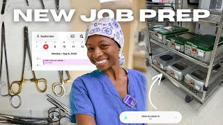 FIRST WEEK AS A STERILE PROCESSING TECH💉 | Orientation, First Day, Outfits, Meal Prep, & more🥼