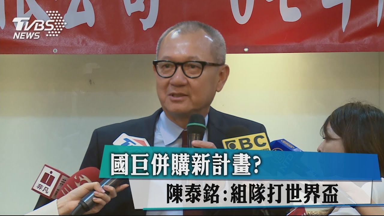 國巨併購新計畫? 陳泰銘:組隊打世界盃