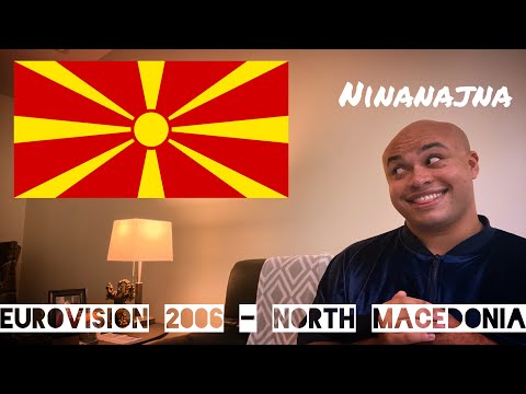 EUROVISION 2006 NORTH MACEDONIA REACTION - 12th place “Ninanajna” Elena Risteska