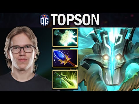 OG.TOPSON SMURF JUGGERNAUT WITH MJOLNIR-BUTTERFLY - DOTA 2 7.28 GAMEPLAY