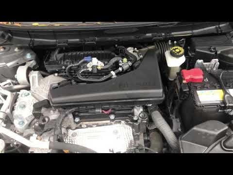 Nissan Rouge – Coolant reservoir location