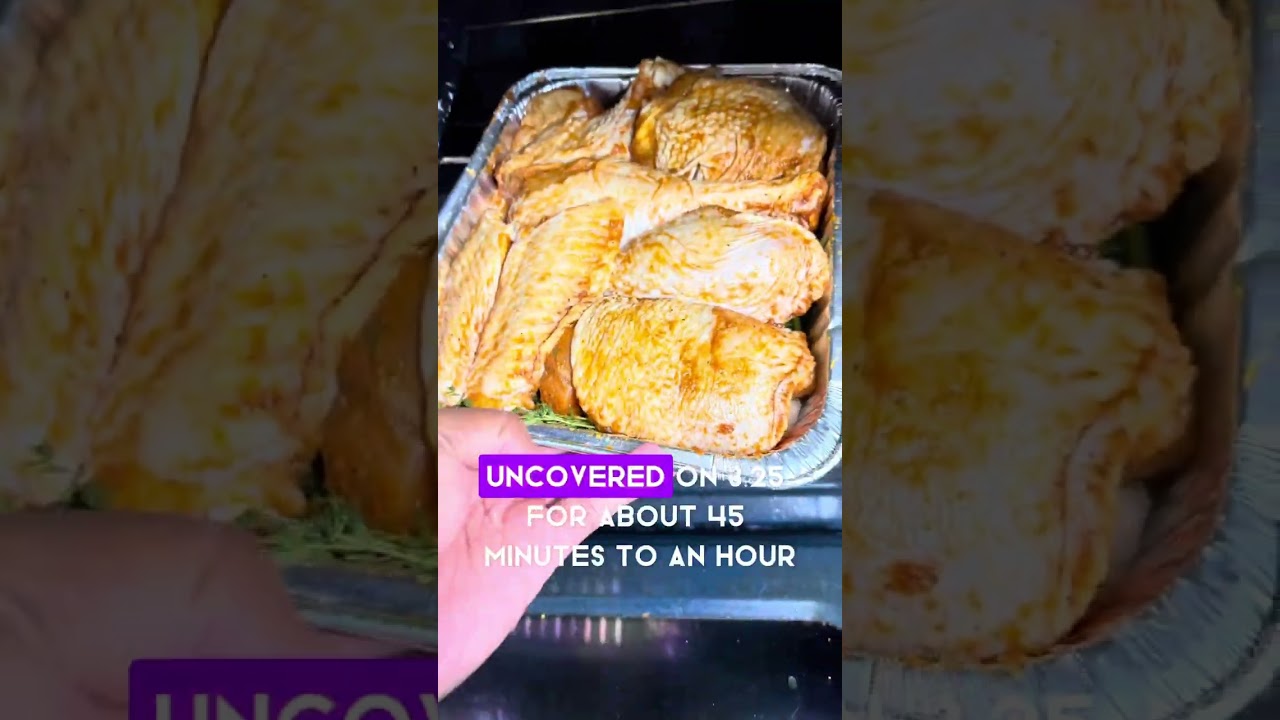 Made Smothered Turkey and Fried Turkey Out of One Bird #LessGuessingMoreCooking #LetsMakeItChefMade