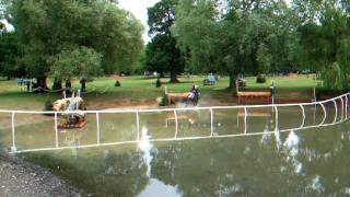 preview picture of video 'WATER FENCES AT HOUGHTON INTERNATIONAL HORSE TRIALS - 29.05.11'