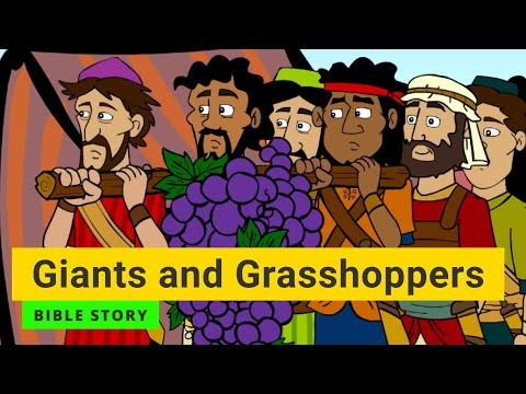 Bible story "Giants and Grasshoppers" | Primary Year B Quarter 4 Episode 1 | Gracelink