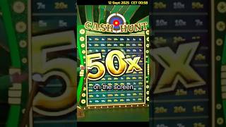 50x Top Slot on Cash Hunt Today (12th Sept 2025) π€― #crazytime #bigwin #cash