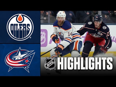 Edmonton Oilers vs. Columbus Blue Jackets | NHL Highlights | November 13, 2025