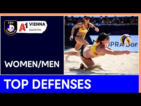 Top Digs & Defenses of EuroBeachVolley 21