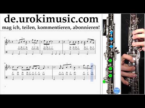 Oboe Lernen Céline Dion - Ashes - Deadpool 2 Tabulatur um-ih995