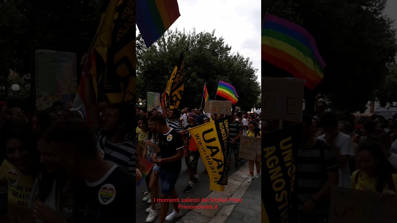 L’onda arcobaleno travolge Campobasso