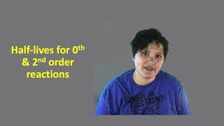 Second Order and Zeroth Order Integrated Rate Laws