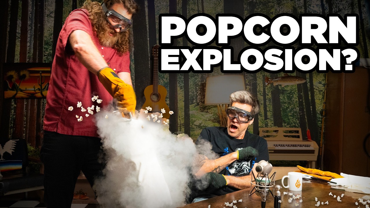 What's The Weirdest Way To Make Popcorn?