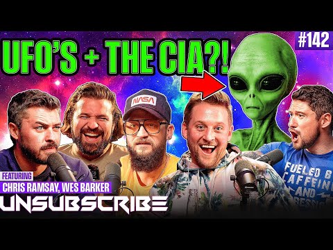 UFOs, Magic Tricks & CIA Conspiracies ft. Chris Ramsay & Wes Barker - Unsubscribe Podcast Ep 142