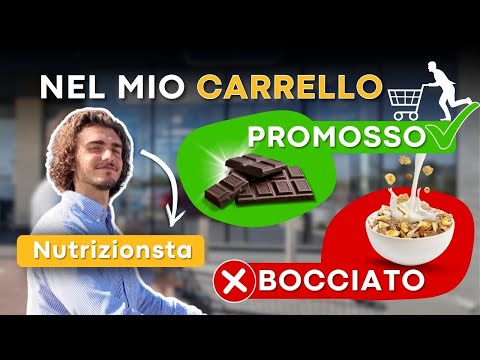 Cosa Compra un NUTRIZIONISTA al Supermercato? 🍎 Spesa Sana