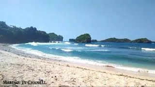 preview picture of video 'Pantai Pasir Putih (Pehpulo) / Raja Ampatnya Blitar #Pariwisata1'