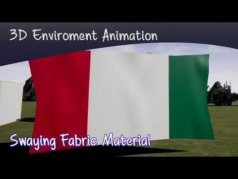 Animated Fabric Material Unreal Engine 4