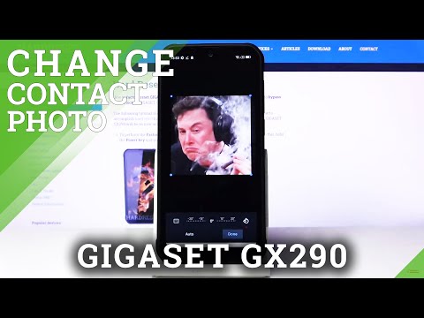 How to Add Photo to Contact in GIGASET GX290 – Personalize Contacts