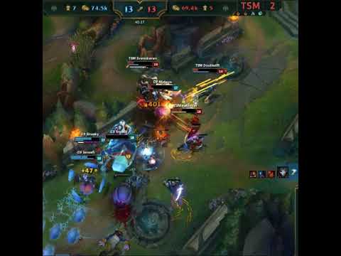 Doublelift's Lucian Kites Out C9 to Win Finals (2016) | League of Legends Esports Moments #Shorts