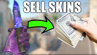 How to INSTANTLY SELL CSGO Skins for REAL MONEY in 2024