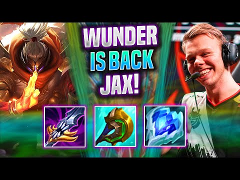 WUNDER BRINGS BACK JAX! - FNC Wunder Plays Jax Top vs Gwen! | Season 2022