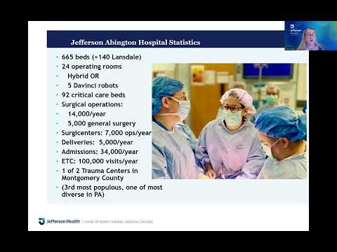 Jefferson Abington Hospital General Surgery 2025 2026 Recruiting Video