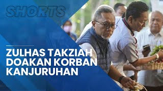 Zulkifli Hasan Tabur Bunga & Berdoa untuk Korban Tragedi Kanjuruhan, Harap Insiden Tak Terulang Lagi