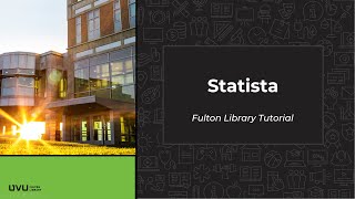 This video provides a comprehensive tutorial on how to navigate and utilize the Statista database effectively.