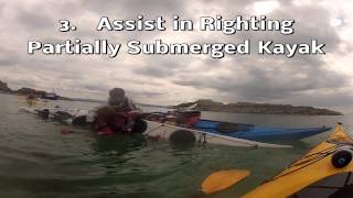 preview picture of video 'Sea Kayak Rescue Part 3 of 3 Arisaig Scotland June 2012'