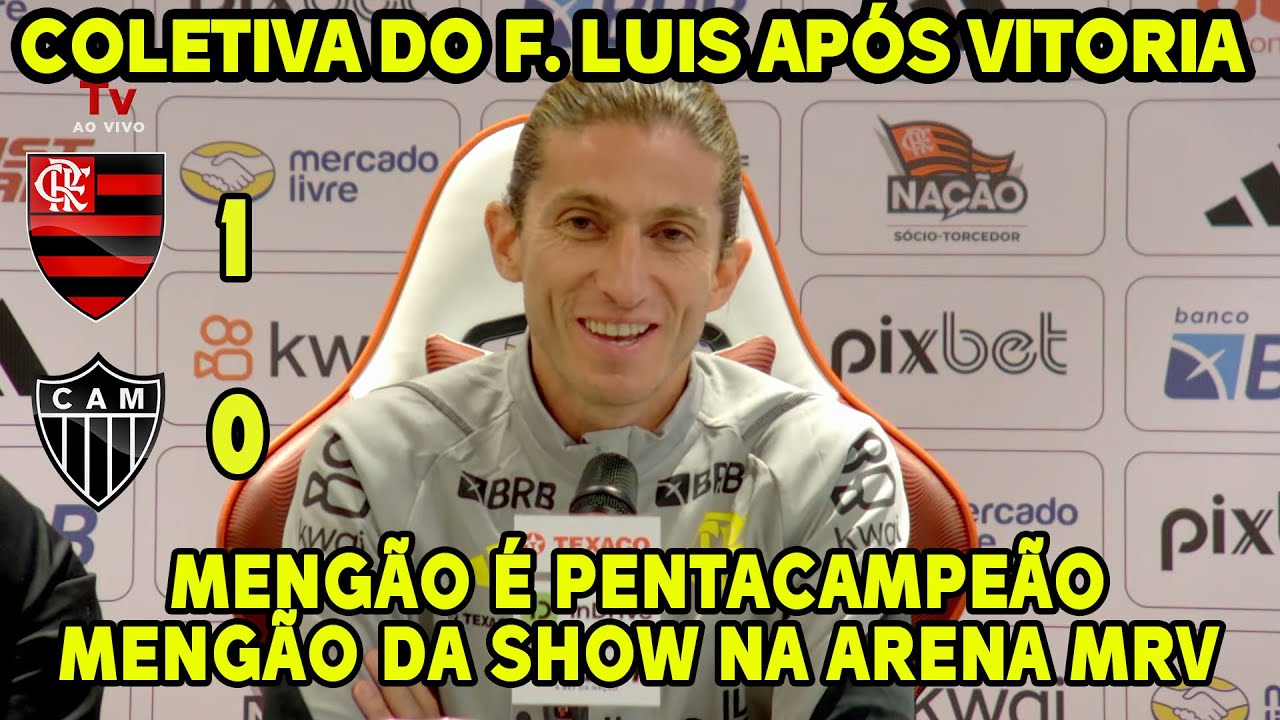 MENGÃO É CAMPEÃO! COLETIVA DO FILIPE LUIS APÓS VITORIA! MENGÃO CONQUISTA O PENTA DA COPA DO BRASIL