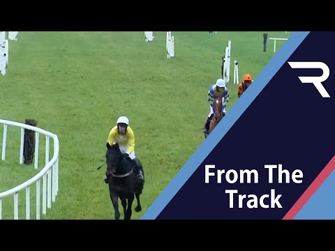 Remarkable! 125/1 shot An Forghas is caught after racing clear - and then goes away again!