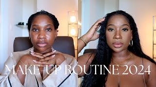 Easy Makeup tips | My go to makeup, simple | Makeup for WOC, Makeup Routine 2024