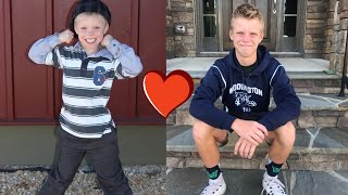 A Boy&#39;s 9 Years of First Day of School until 8th Grade Graduation!