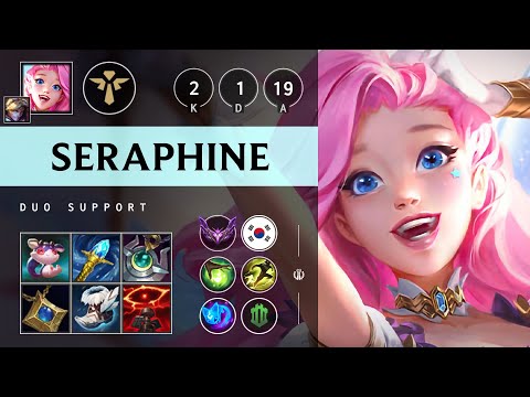 Seraphine Support vs Alistar - KR Master Patch 25.S1.3