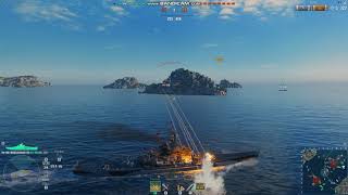 WorldOfWarships戰艦世界 美國主力艦麻塞諸塞號試玩