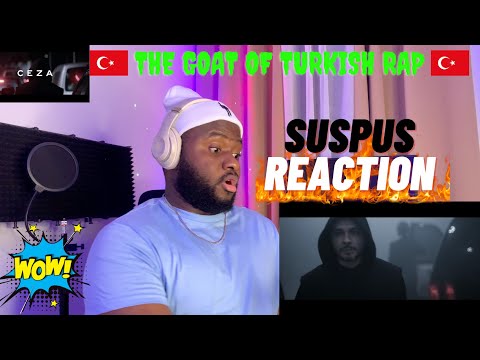 CALVIN REACTS to 🇹🇷CEZA - Suspus Music Video 🔥| THE GOAT OF TURISH RAP | Türkçè Altyazilar mevcuttur