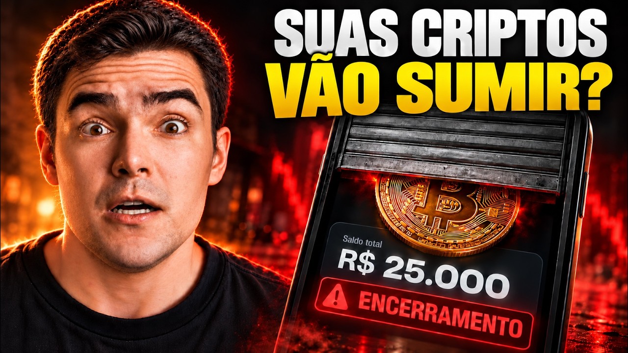 O FIM das Corretoras de Cripto no Brasil (Tire seu dinheiro)