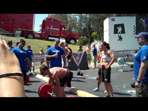 225# Deadlifts at the 2009 Crossfit Games