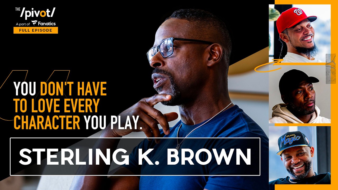 Sterling K. Brown unlikely path to Hollywood, fulfillment, This is Us Thanksgiving style | The Pivot