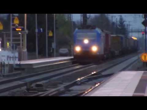 Züge In Muggensturm-Badesee An 09.01.2015