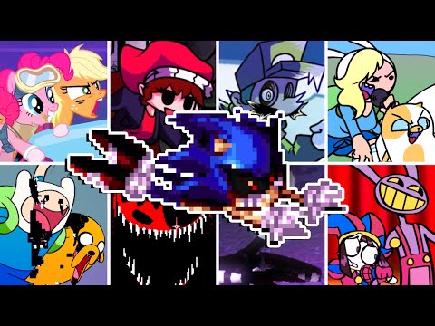 CONFRONTING YOURSELF FF MIX but Every Turn a Different Character Sings 🎤 ( FNF CYS ) 💜