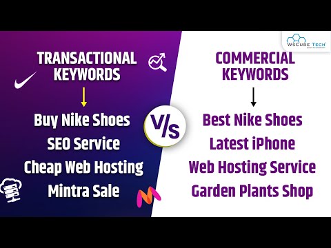 Transactional VS Commercial Keywords What is This How to do Keyword Research