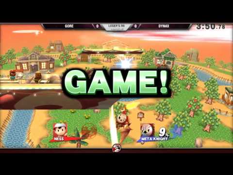 VS Weekly 2/25/16 - Losers R6 - Gore (Ness) vs. Dynax (MK) - Smash 4